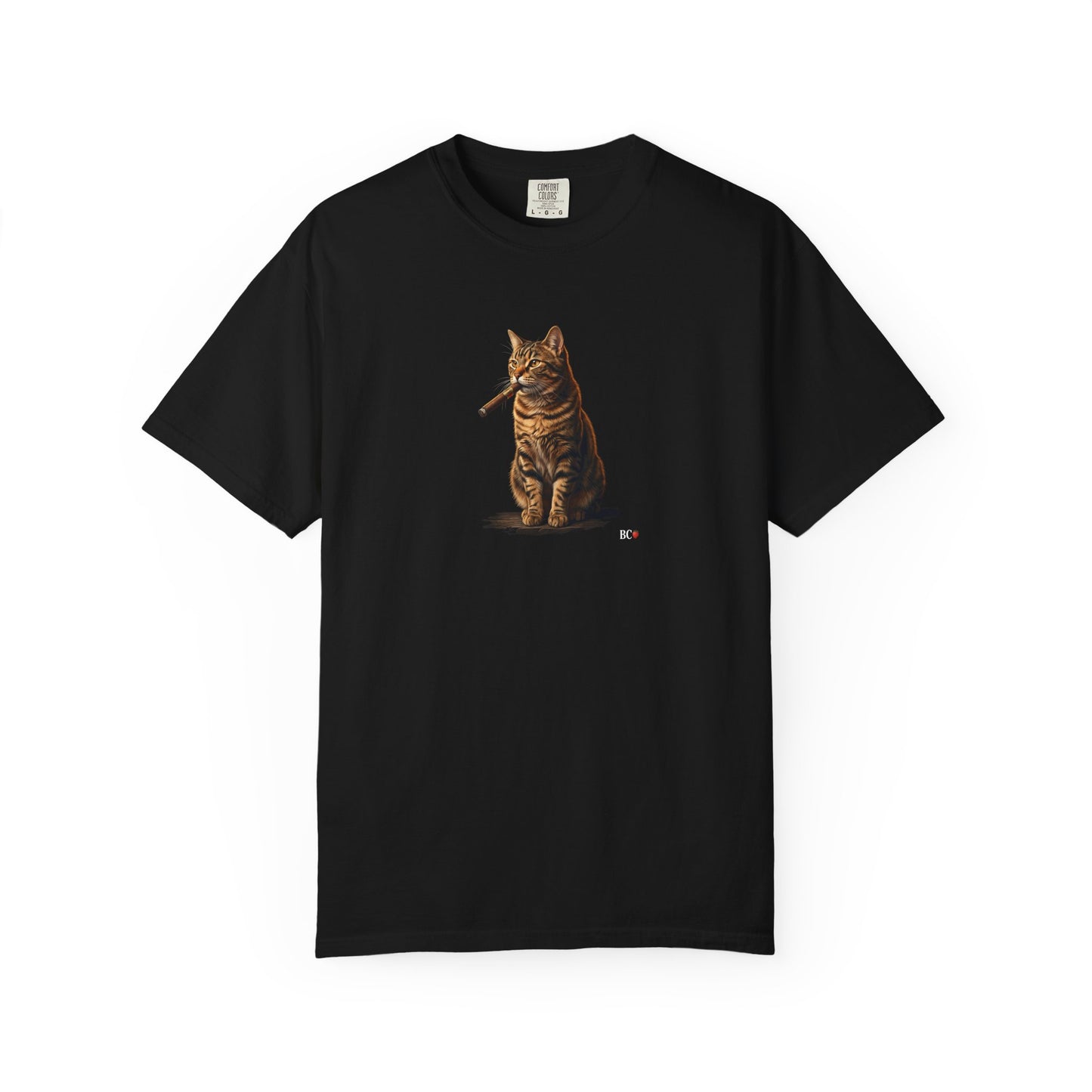 Cat with Cigar T-Shirt — BC Vintage Graphic Tee