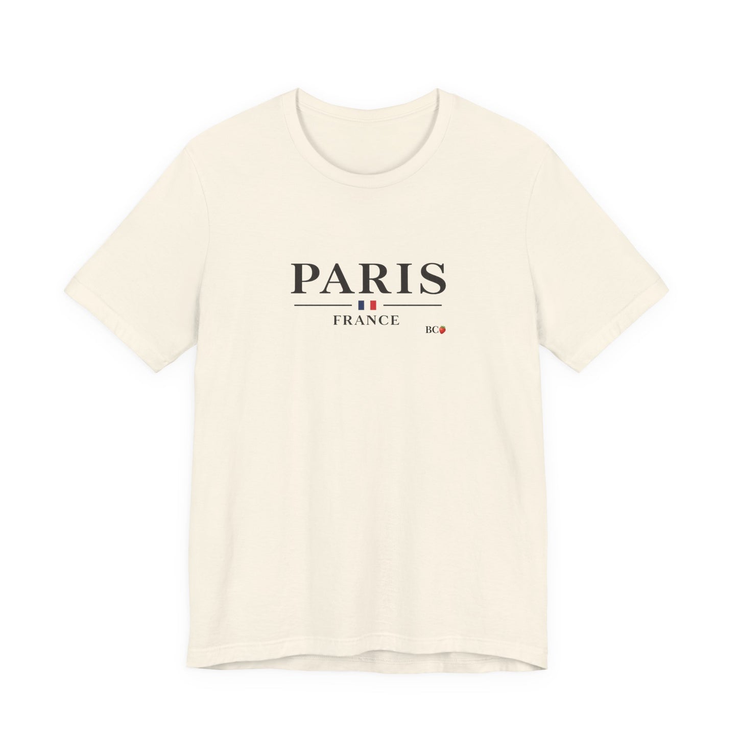 Paris France Graphic Tee - Minimalist T-Shirt