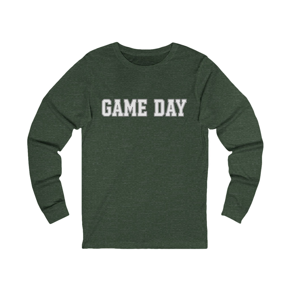 Game Day Long Sleeve Tee — Classic Sports Fan Shirt