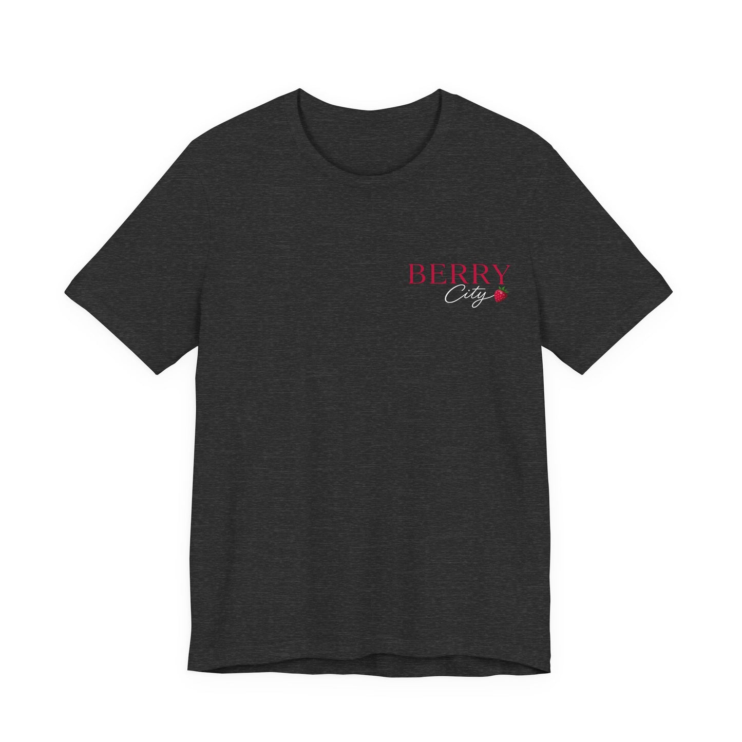 Berry City Tee — Strawberry Graphic T-Shirt